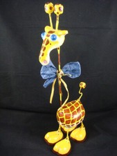 Giraffe aus Pappmache, Deko Fun Figur, 47 cm