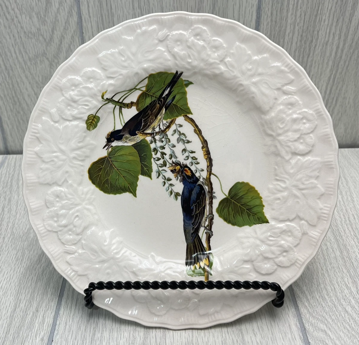 アメリカのオーデュボン鳥からヴィンテージアルフレッドミーキン正方形