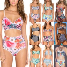 Women Bikini Set Swimwear Push-Up Padded Bra Swimsuit Beachwear Bathing Suit