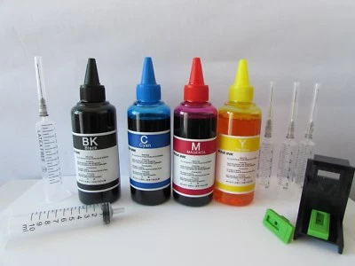 INKWORLD 400 kit inchiostro ricarica cartucce hp 305 per stampante ENVY 6022 + refill