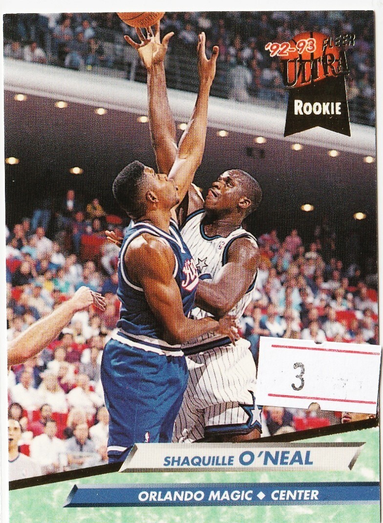 Shaquille O'Neal - 1992/93 Fleer Ultra #328 - ROOKIE CARD