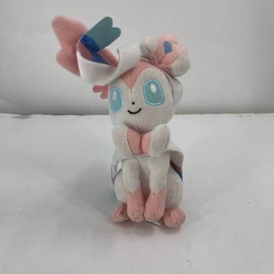 Pokemon Sylveon Eevee Evolution Stuffed Plush TOMY Nintendo 2017