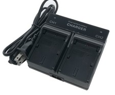 Dual Battery Charger for Canon EOS 5D Mark II III IV,5Ds,6D,7D,60D,70D,80D lp-e6