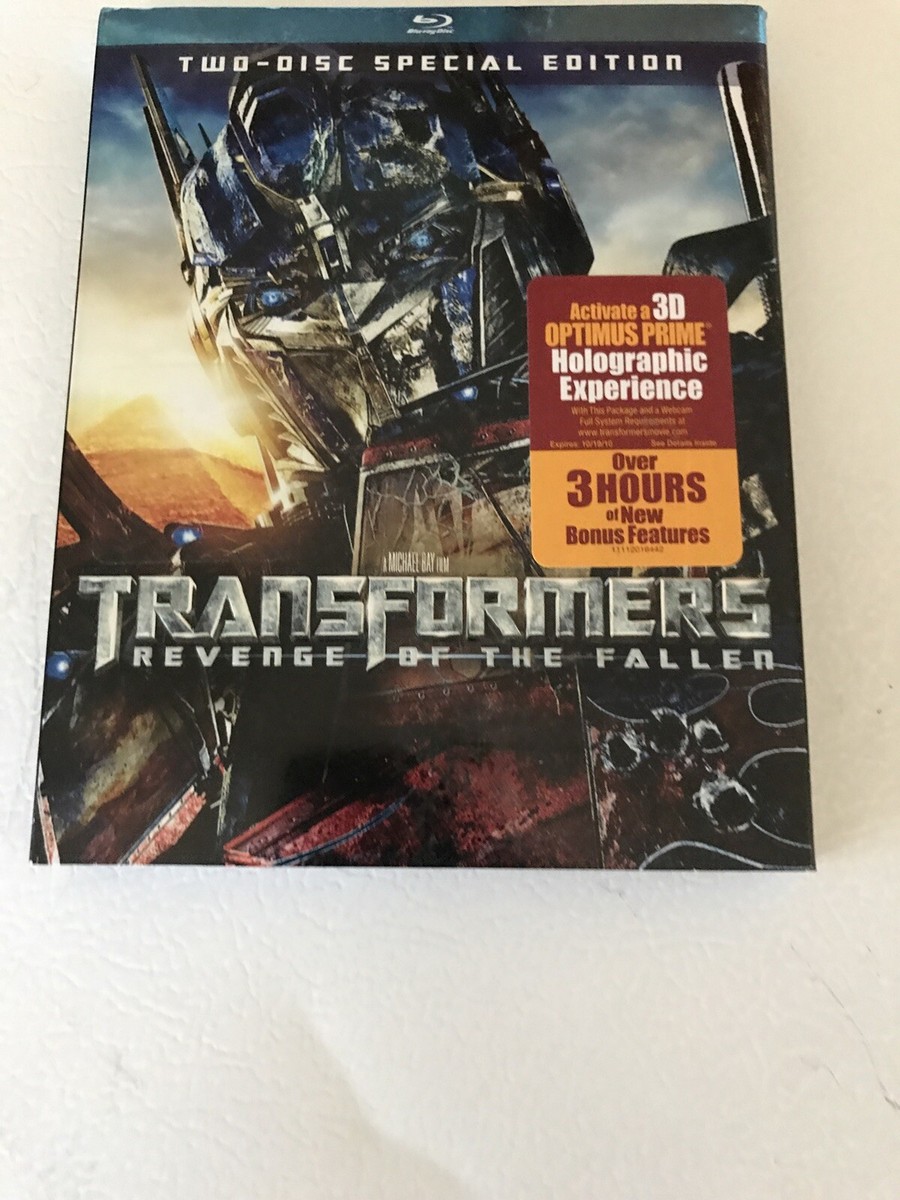 Transformers Revenge of the Fallen 2 Blu-ray Disc Special LIKE NEW