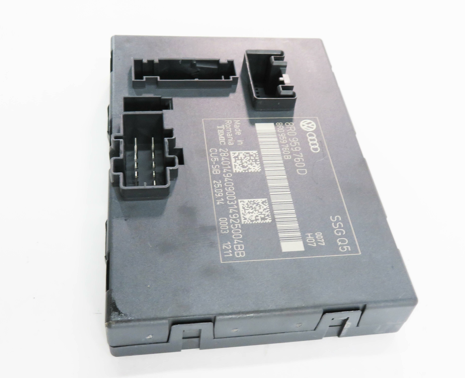 2012 Audi Q5 Driver Seat Memory Module 8R0959760D for sale online 
