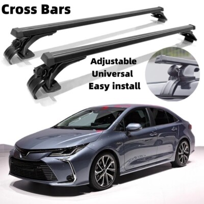 2PC Cross Bars Fit For Toyota Corolla Sedan 2018-2025 Cargo