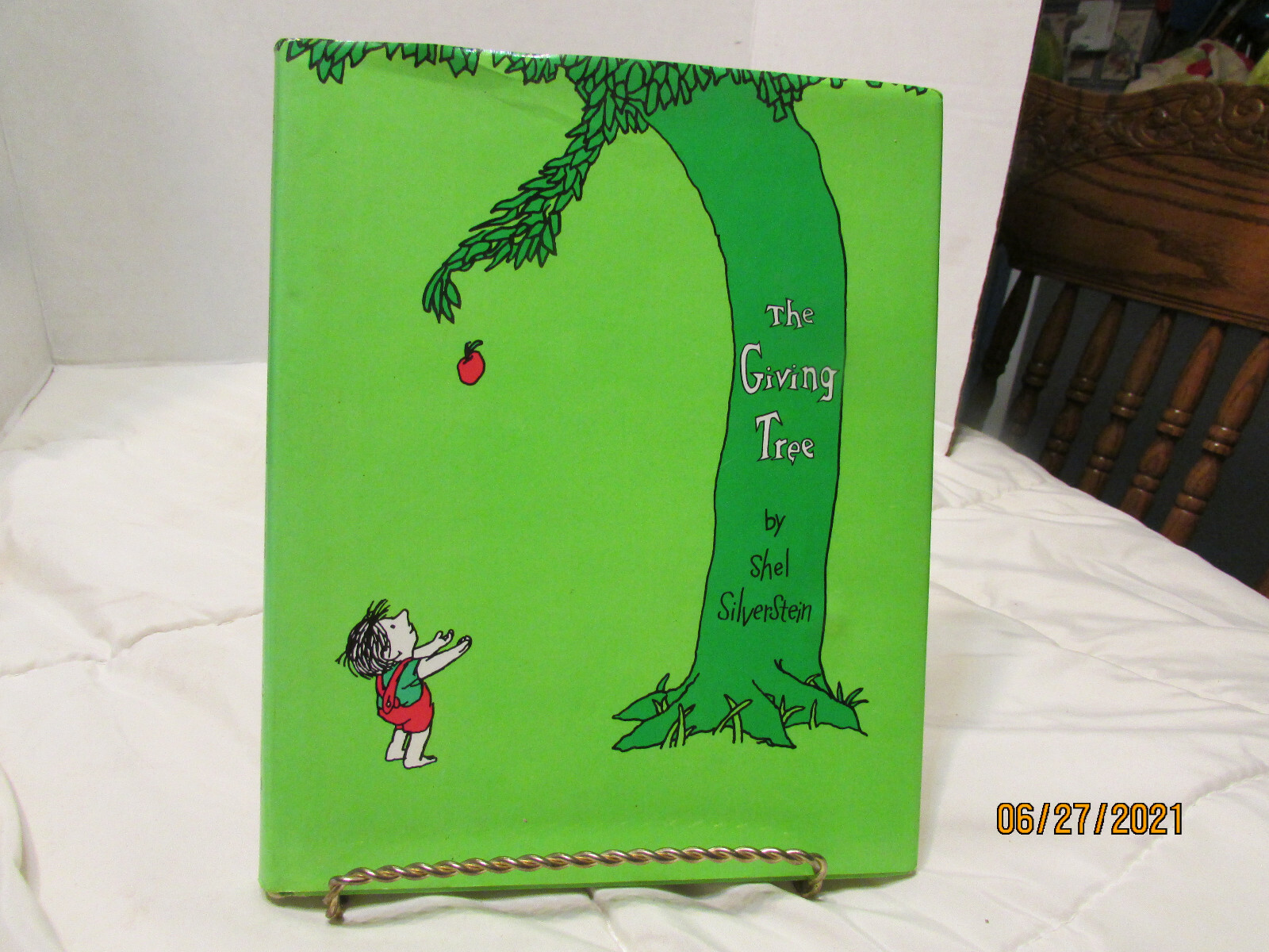FILA THE GIVING TREE HARDCOVER WITH DUST JACKET SHEL SILVERSTEIN HARPER & ROW