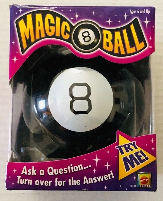 Magic 8 Ball Family Fun Ask A Question Toy 20 Possible