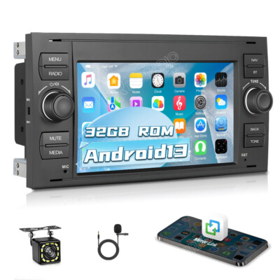 7'' Android 13 Autoradio Für Ford Focus MK7 C-Max Galaxy Kuga Fiesta GPS NAVI KAM