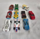 Vintage Lot of 10 Collectible Toy Cars - Hot Wheels Pepsi Truck