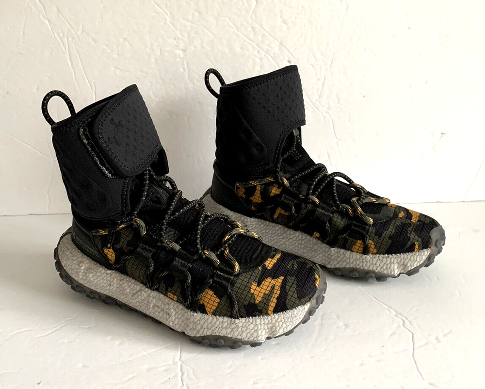 Under Armour HOVR Summit Fat Tire Camo Boots Mens 3.5 Womens 5