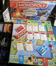 2014 Pokemon Monopoly Board Game Replacement Parts & Pieces 
