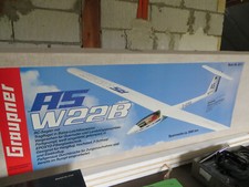 rc flugmodell bausatz Graupner ASW 22B mit E-Antrieb + 2 Fernsteurung komplett