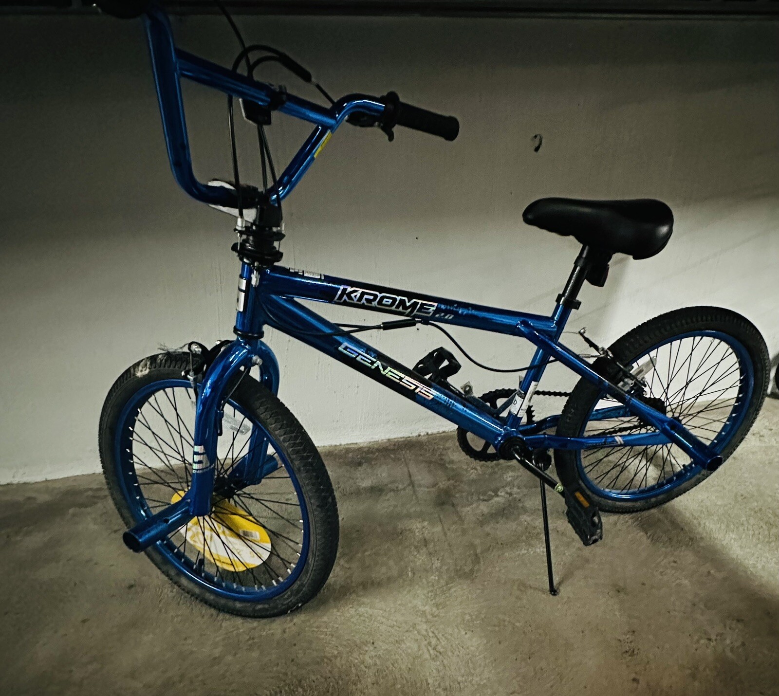 Boys Bike Krome Genesis 2.0 20 inch BMX Blue Brand New