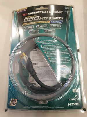 Monster Advanced HIGH Speed HDMI Kabel, MC 850HD, 1 m  von Monster Cable##