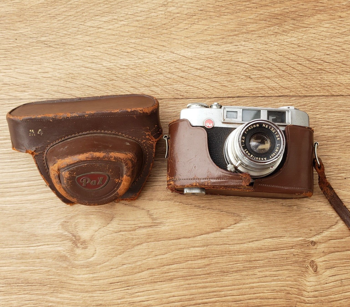 Vintage PAX M4 luminor Anastigmat 45mm Rangefinder Film