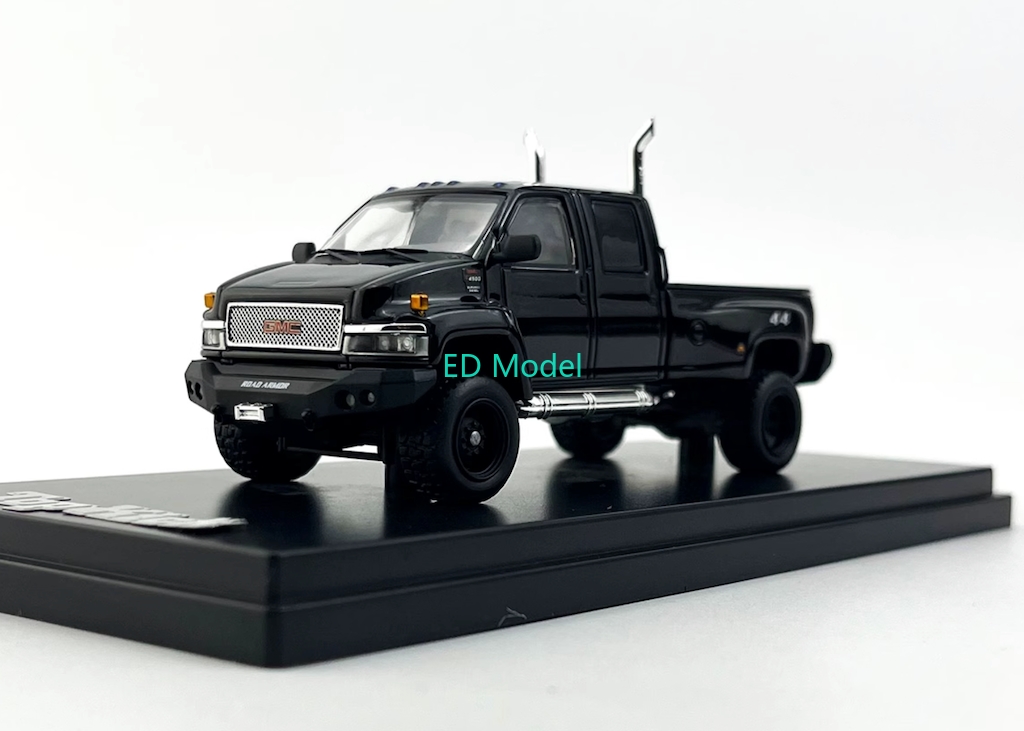 BN GOC 1:64 HEC Black Top C4500 Muscle Pickup Diecast Metal Truck Model