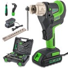 New ListingCordless Flare Tool Kit for 1/4"-3/4" Hvac Pipes with Clamps & Cutter