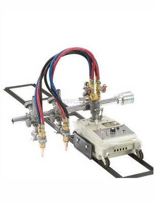 Brand New!Semi-Automatic Double Torch Gas Cutting Machine Cutter CG1-100 uo