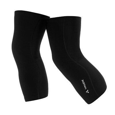 VAUDE Knee Warmer II Knielinge Schwarz (Paar)