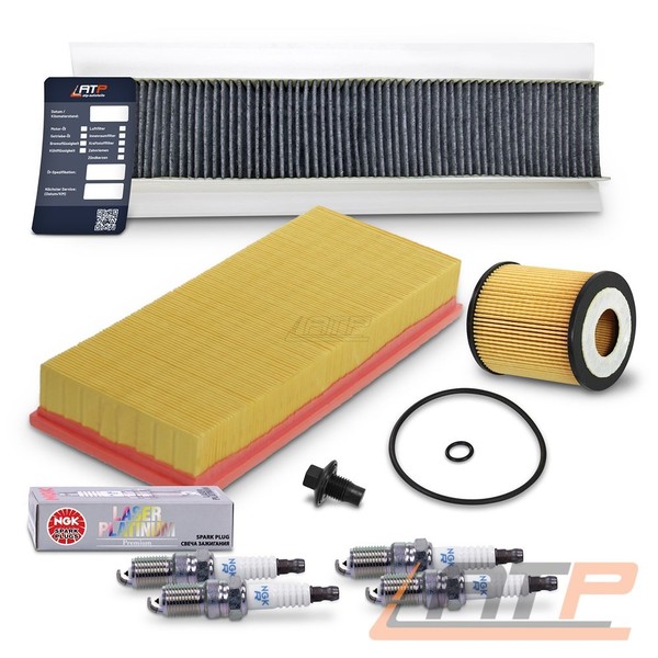 Inspektionspaket Set C FÜR Ford Mondeo 3 1.8 + 2.0 110 Ps - 146 Ps 2002 - 2005-image
