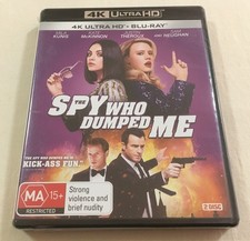The Spy Who Dumped Me 4K (2018) - Ultra HD + Blu-Ray | New | Mila Kunis