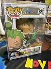 Funko Pop! One Piece: Roronoa Zoro #923 Signed by Mackenyu PSA Authentication