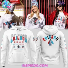 1Chicago 1Blackhawks Four Star Limited 3D Hoodie