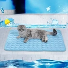 Pet Cooling Mat for Dogs Cats Summer Ice Sleeping Pad Sofa Bed Blanket UK