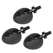 Professional Tripod Anti-Slip Feet, 3/8" Screw Rubber Base Replacement Pad