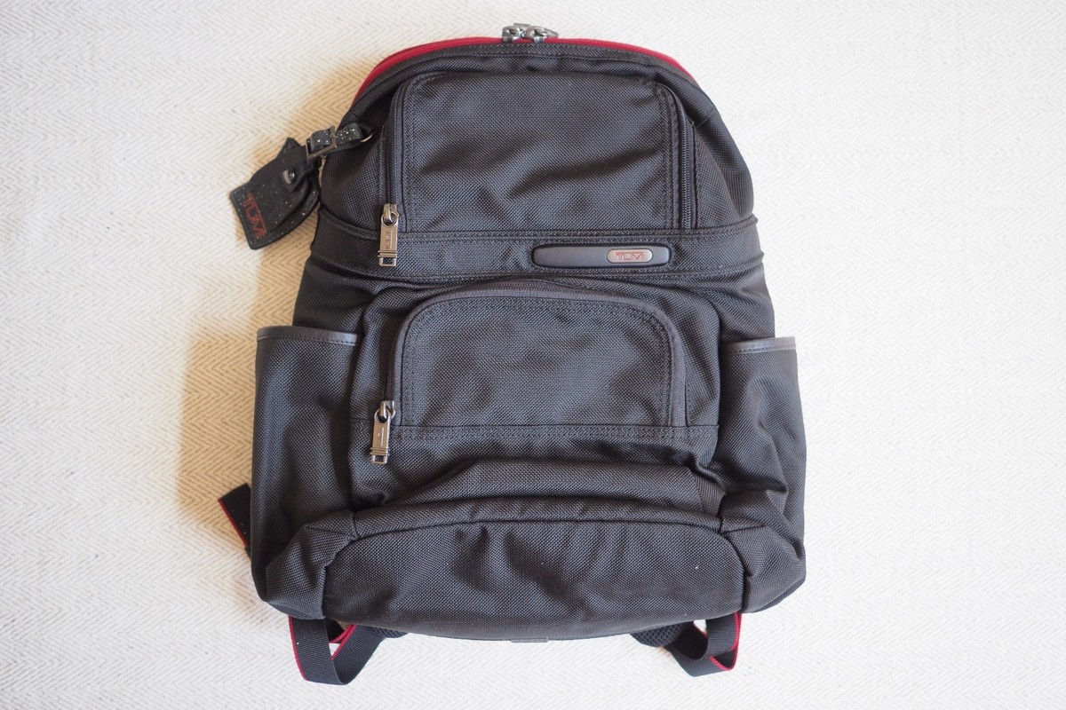 TUMI 263162DR4 T-Pass Backpack Black Ballistic Nylon Laptop Travel