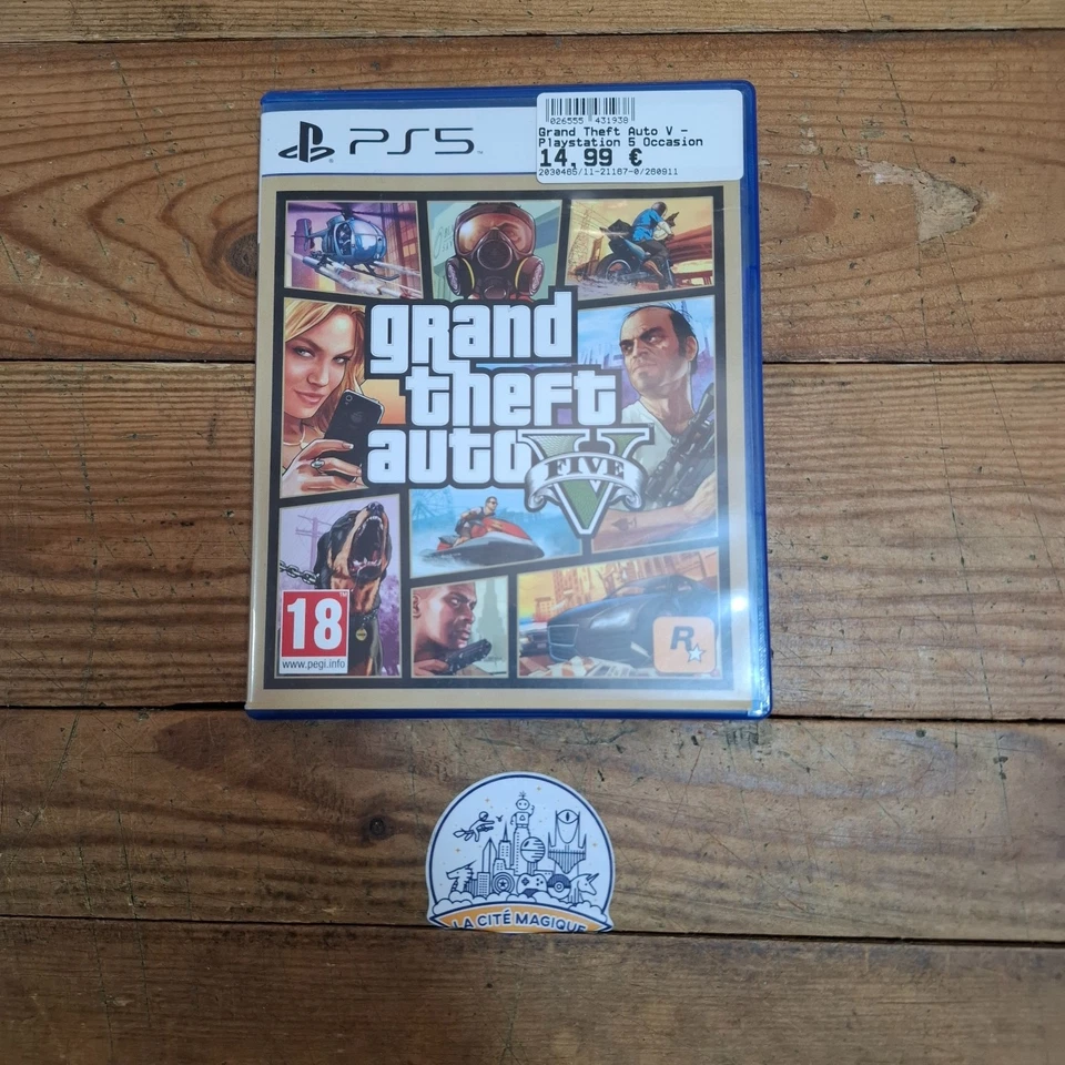 Jeu PS5 Grand Theft Auto V PS5