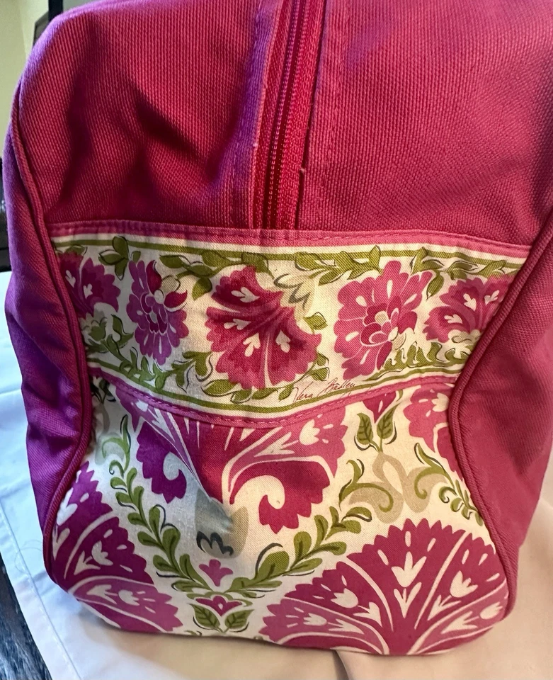 Vera Bradley Vintage (Retired Pattern) Weekend Bag pls read description  - Image 4 of 4