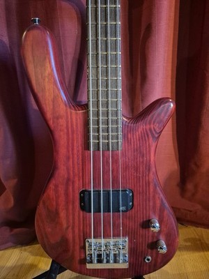 Warwick Streamer Standard 4-Saiter Bass - Translucent Red - Made in West Germany