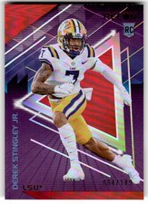 2022 Panini Chronicles Draft Picks Derek Stingley Jr. Recon Red #/149 #3