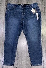 NWT Ava Viv Mid Rise Skinny Women s Stretch Jeans Size 22