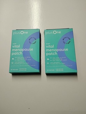 Plus One Vital Menopause Patch (AM/PM 16 Patches Exp 06/28