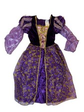 Disney Princess Majestic Collection Rapunzel Dress Costume Girls 4-6X