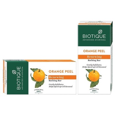 Biotique Revitalizing Orange Peel Body Soap 150 g | Botanical Extracts | Skin Re