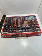 FX Schmid Radio City Music Hall 1000 Piece Puzzle No. 90078 Used 1994 Vintage