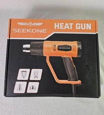 SEEKONE Heat Gun 1800W Heavy Duty Fast Hot Air Kit Model HG886 NOB