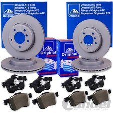 ATE BREMSSCHEIBEN + BELÄGE VORNE + HINTEN für VW T5 T6 BUS TRANSPORTER MULTIVAN