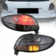 LED Light Bar Rückleuchten in smoke für Peugeot 206 10.1998-2003 3+5 Türer