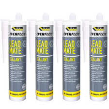 4 x Everbuild Everbuild Lead Mate Sealant Flashing Seal Grey Waterproof