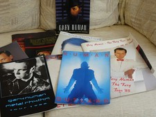 Gary Numan Tour Programmes and Biography. Inc. Photo Books from '83/'85 Tours.