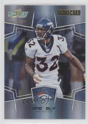 2008 Score Select Scorecard 46/100 Dre' Bly #95 1u6