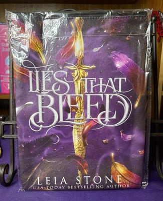 Leia Stone Lies That Bleed Book Sleeve, New