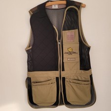 Columbia Smokin’ Clays Mens Shooting Vest Gilet Olive Green Black Large