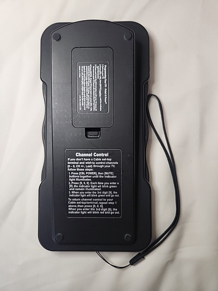 Window Control Device COX RT-SR50 Cable TV Large Button Multi Device Remote Control Battery ...
