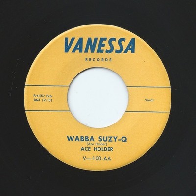 ACE HOLDER Wabba Suzy-Q / Leave my woman alone VANESSA rare R&B mod ROCKER